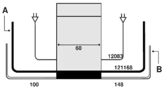 INDESIT IDL 6021 - Connecting the water and electricity supplies - 1