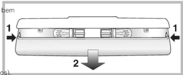 INDESIT BIAA 13 F WD - Substituição da lâmpada - 1