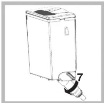 INDESIT BIAA 13 F WD - Folosirea și întreținerea distribuitorului de apă. - 4