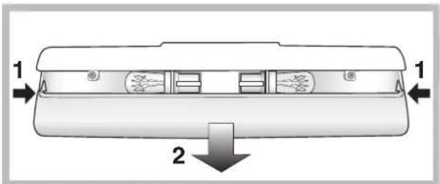 INDESIT BIAA 13 F WD - Wymiana żarówki - 1