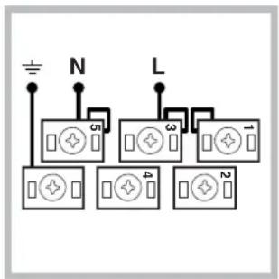 INDESIT HI 50.A IX1 - Συναρμολόγηση καλωδίου τροφοδοσίας - 4