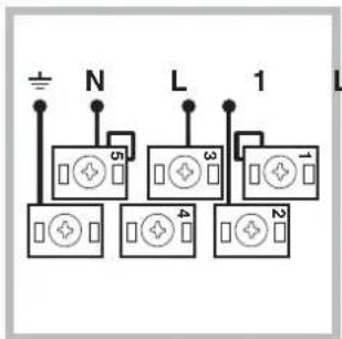 INDESIT HI 50.A IX1 - Monteren voedingskabel - 5