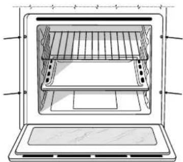 INDESIT FI 53 KC.A IX - Centrage et fixation - 1
