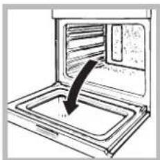 INDESIT FI 53 KC.A IX - De ovendeur reinigen - 1