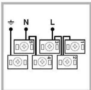 INDESIT HIM 504 K.A IX - Anschluss des Netzkabels - 4