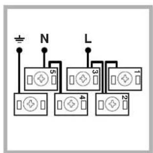 INDESIT HIM 504 K.A IX - Montage du cable d'alimentation - 4