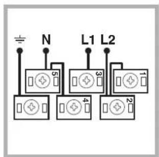 INDESIT HIM 504 K.A IX - Montage du cable d'alimentation - 5