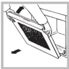 INDESIT FIMS 52 K.A IX AUS S - Cleaning the oven door - 3