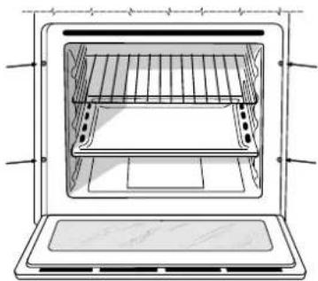 INDESIT FI 53 K.A IX - Centreren en bevestigen - 1