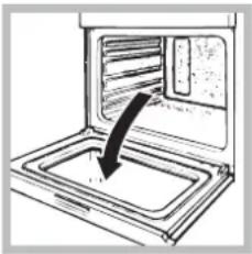 INDESIT FI 51.A (BK) - De overdeur reinigen - 1