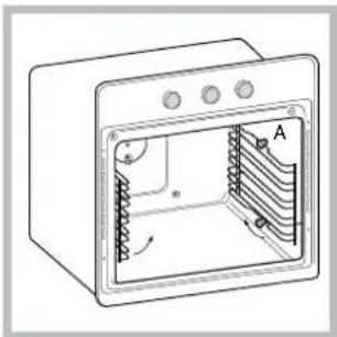 INDESIT FI 51.A (BK) - Assembling the sliding rack kit - 1