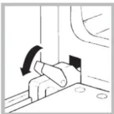 INDESIT FI 51.A (BK) - Nettoyage de la porte - 2