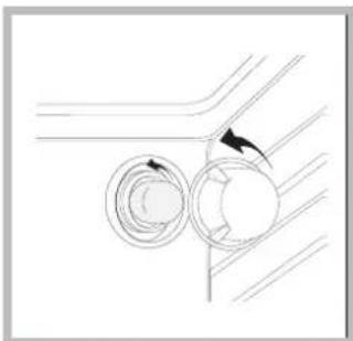 INDESIT HI 20.A IX1 - Replacing the light bulb - 1