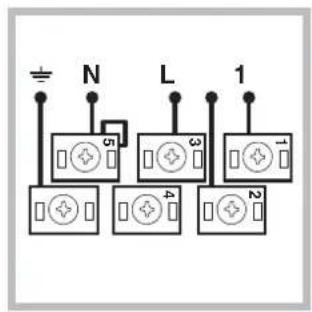 INDESIT HI 20.A IX1 - Fitting the power supply cable - 2