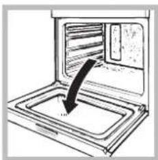 INDESIT HI 20.A IX1 - Cleaning the oven door - 1