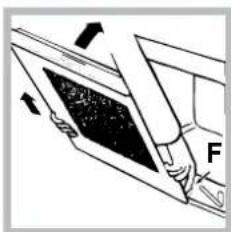 INDESIT HI 20.A IX1 - Cleaning the oven door - 3