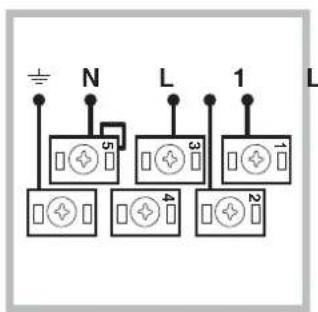 INDESIT HI 20.A IX1 - Montage du cable d'alimentation - 2