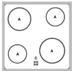 INDESIT HI 20.A (BK)1 - Kochfeldarten - 2