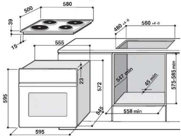 INDESIT HI 20.A (BK)1 - Empotramiento - 1