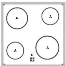 INDESIT HI 20.A (BK)1 - Type of hob - 2