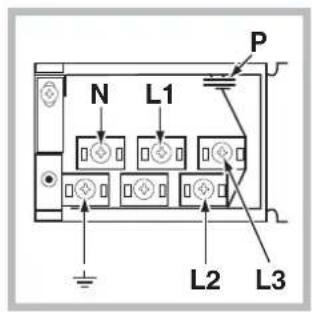 INDESIT HI 20.A (BK)1 - Fitting the power supply cable - 3