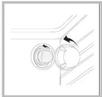INDESIT HI 20.A (BK)1 - Sustituir la bombilla - 1