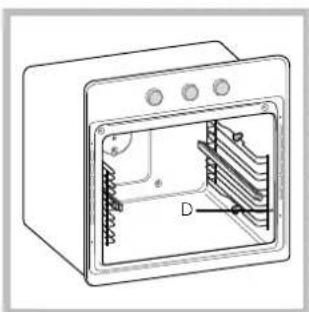 INDESIT FI 53 KC.A (BK) - Assembling the sliding rack kit - 3