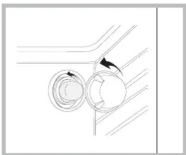 INDESIT HI 50.A IX - Remplacement de l'ampoule d'éclairage - 1