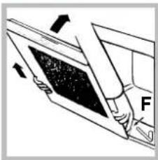 INDESIT HI 50.A IX - Cleaning the oven door - 3