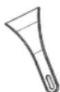 INDESIT I55TM 4120 S - Raschietto in plastica - 1