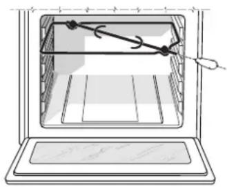 INDESIT K3300 ES(W)EX - The rotisserie (only on a few models) - 1