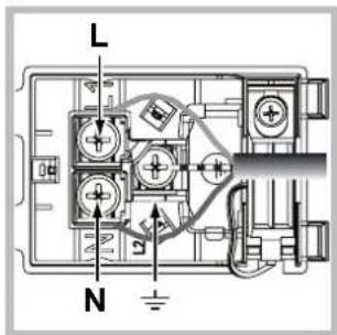 INDESIT FIM 53 KC.A (BK) S - Raccordement électrique - 2