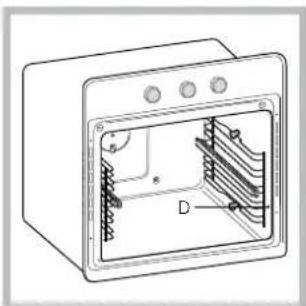 INDESIT FIE 56 K.B IX TD - Assembling the sliding rack kit - 3