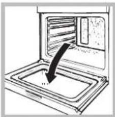 INDESIT FIE 56 K.B IX TD - Limpeza da porta - 1
