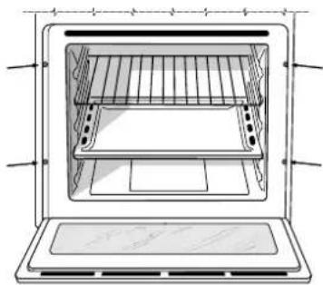INDESIT FIE 56 K.B IX TD - Centrado y fijación - 1