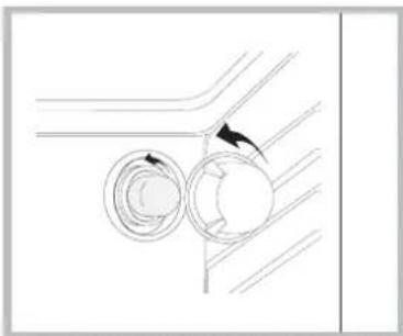 INDESIT FIE 56 K.B IX TD - Sustituir la bombilla - 1