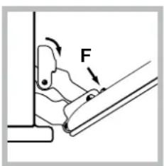 INDESIT HI 20.A (BK) - Nettoyage de la porte - 2