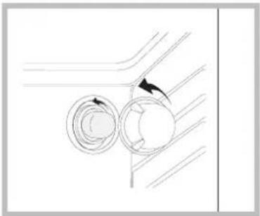 INDESIT HI 150.B IX - Replacing the light bulb - 1