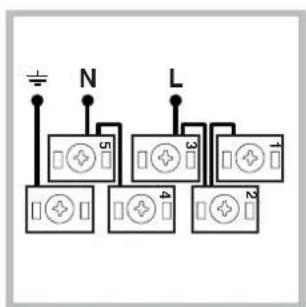 INDESIT HI 20.A IX - Fitting the power supply cable - 4