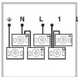 INDESIT HI 20.A IX - Fitting the power supply cable - 5