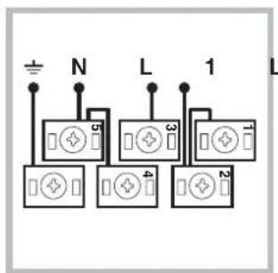 INDESIT HI 20.A IX - Anschluss des Netzkabels - 5
