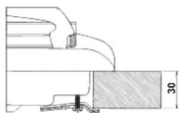 INDESIT PIM 640 A (IX) - Haken-Befestigungsschema - 2