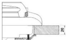 INDESIT PIM 640 A (IX) - Esquamara para prender os ganchos - 1