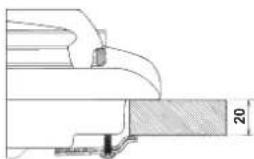 INDESIT PIM 640 A (IX) - Hook fastening diagram - 1