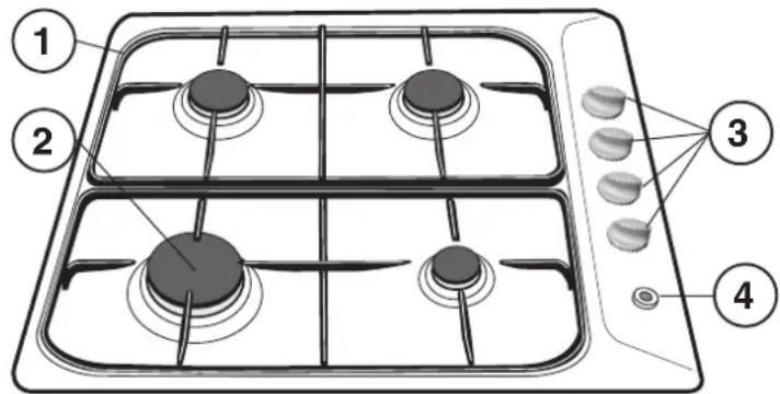 INDESIT PIM 640 A (IX) - Geräteansicht - 1