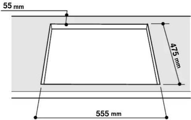 INDESIT P 740 AS (IX) - Installering af kogeflader til indbygning - 2