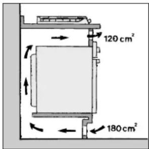INDESIT P 740 AS (IX) - Installation der Einbaukochmülde - 10