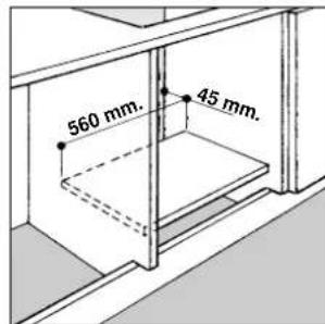 INDESIT P 740 AS (IX) - Schema di fissaggio dei ganci - 6