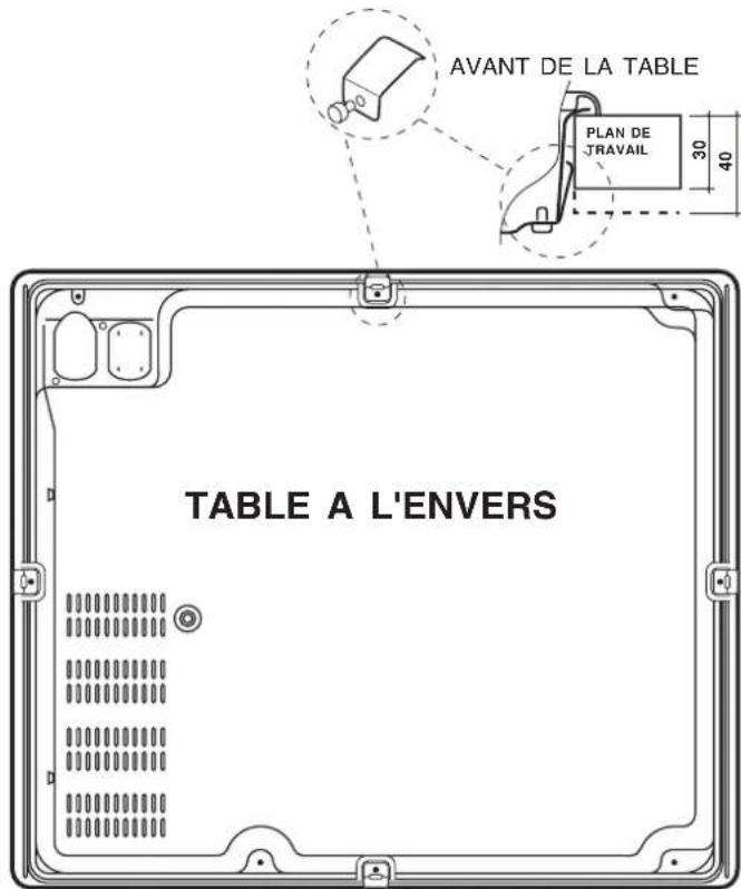 INDESIT HK 64 R D (IX) - Il est imperatif de laisser ces vis accessibles. - 1
