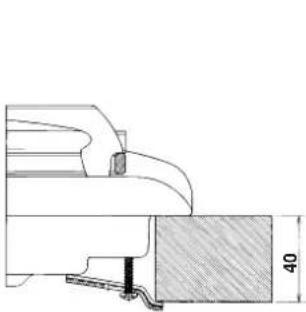 INDESIT P 640 A (BK) - Instalação de planos da encaixe - 4